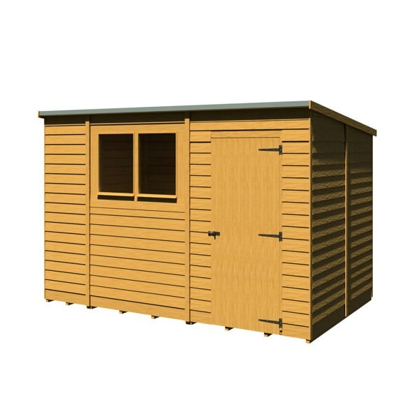 Shire Overlap Pent 10x6 Storage Shed - Best Shed