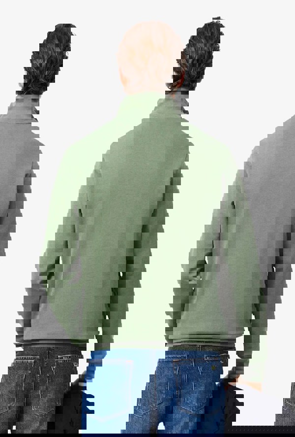 Lacoste Men's Zip-Up High Neck Interlock Sweatshirt