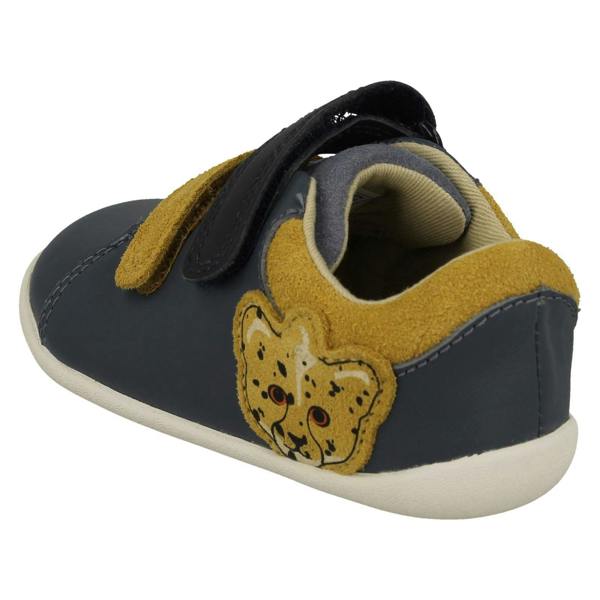 Clarks Boys Clarks Casual Shoes With Big Cat Detail Roamer Race T