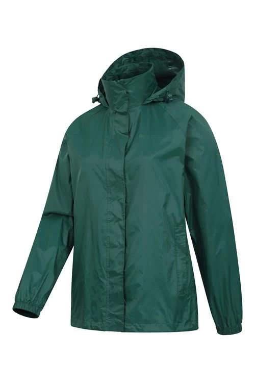 Mountain Warehouse Womens/Ladies Pakka II Waterproof Jacket - Dark Green