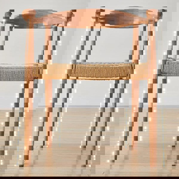 Abiram Rattan Dining Chair, Solid Wood-Weilai Concept-Weilai Concept