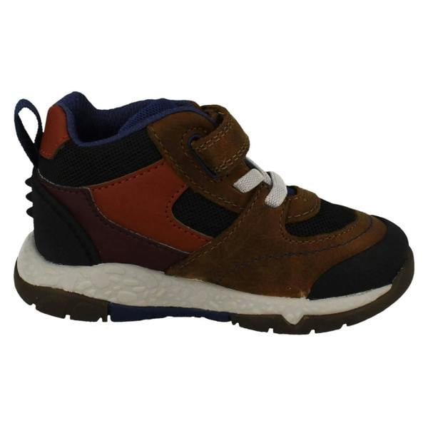 Clarks Boys Clarks Casual First Boots Steggy Stomp T