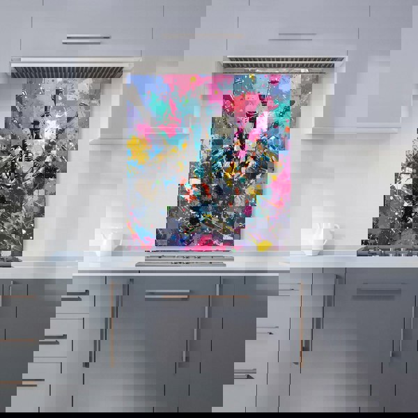 Warren Reed - Designer Scottish Bagpipes Splashart Kitchen Splashback