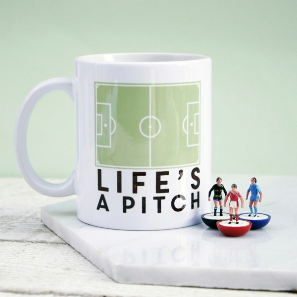 ThatsNiceThat Life's A Pitch Mug