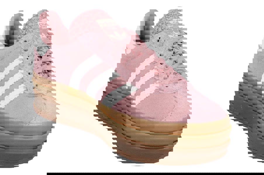 Adidas Originals Gazelle Bold Womens Trainers Sneakers JS3903 - Pink White Gum Js3903 - Photo 3