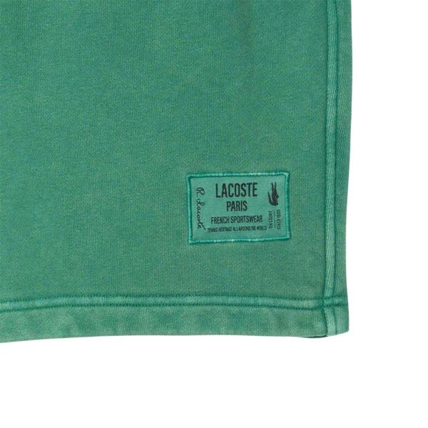 Lacoste Mens Fleece Sweat Shorts - Green - 