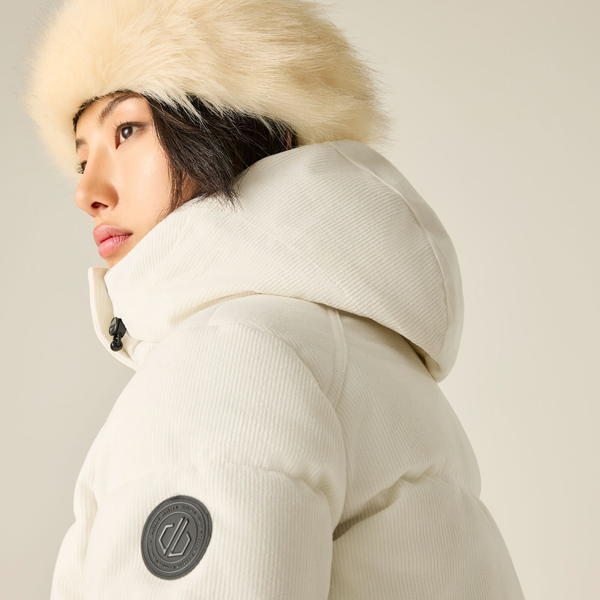 Dare 2B Womens Allure Cord Ski Jacket - Egret