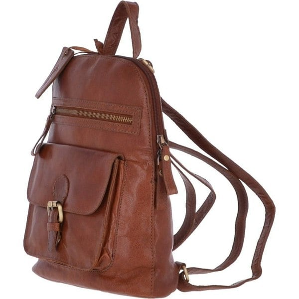 Ashwood Womens Vintage Small Vintage Leather Backpack: G25