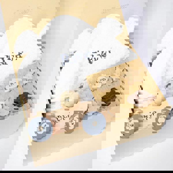 The Baby Gifting Company RACING BUNNY PLAYTIME GIFT SET