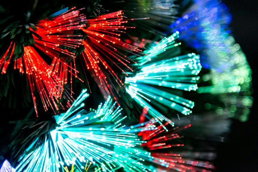 2ft to 6ft Fibre Optic Pre-Lit Artificial Christmas Tree with LED Lights image 6