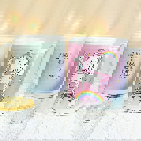 Personalised Memento Company Personalised Unicorn Mug