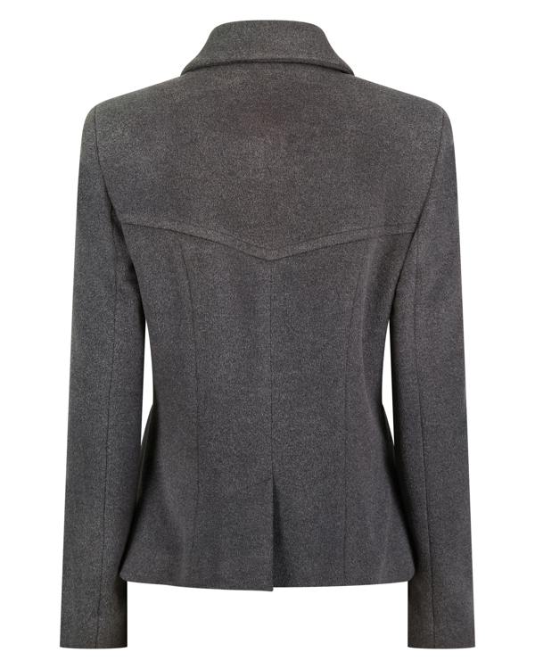 Myles Anthony Smoke Reefer Style Wool & Silk Jacket