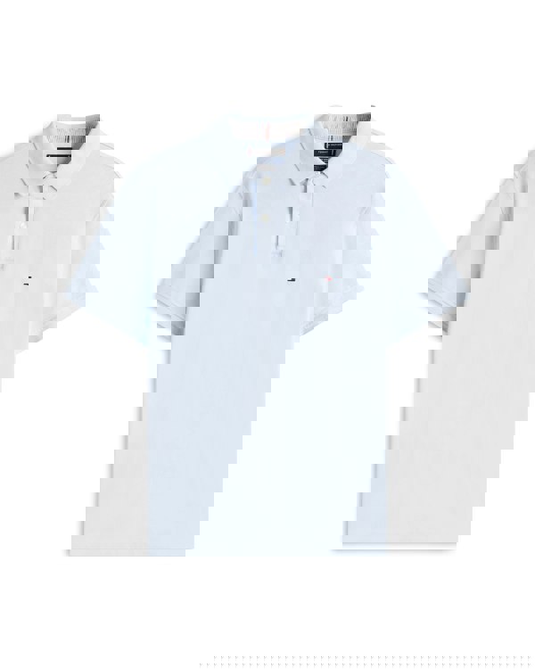 Tommy Hilfiger 1985 Regular Fit Mens Polo - Breezy Blue