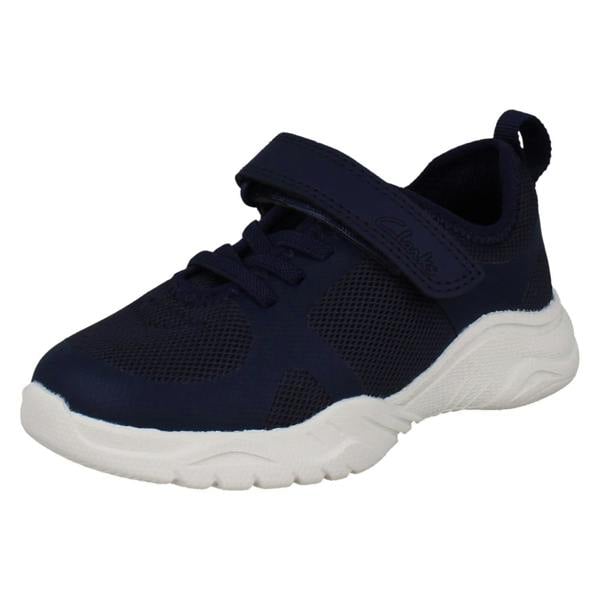 Clarks Kids Clarks Unisex Vegan Casual Trainers - Feather Ath