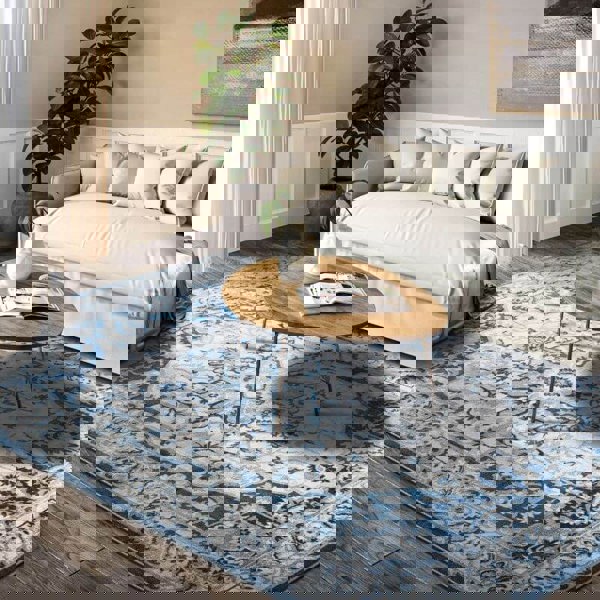 The Rugs Classic Medallion Short Pile Rug - Elegant Comfort