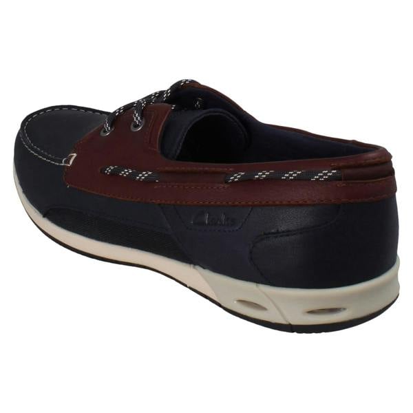 Clarks Mens Clarks Casual Boat Shoes Orson Sail