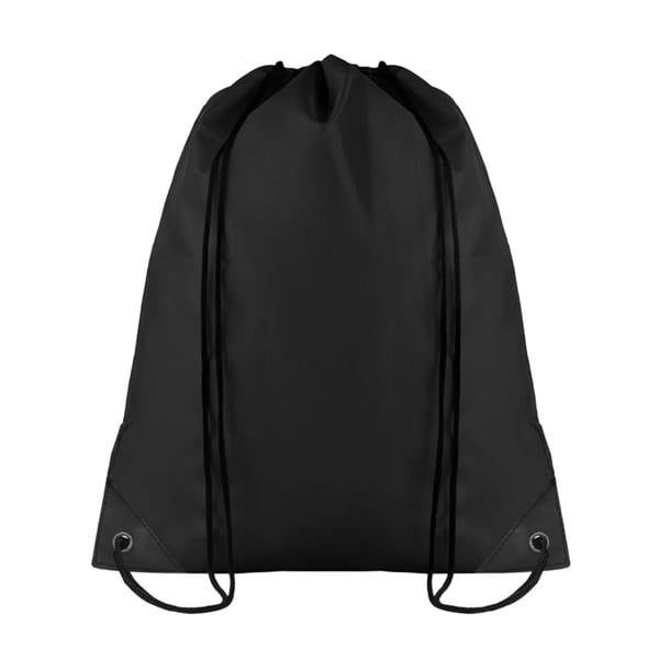 MidOcean Shoop Polyester 190T Drawstring Bag - Black - 
