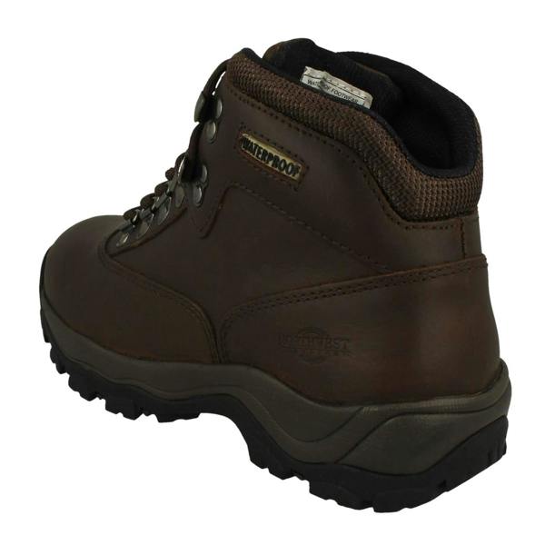 Northwest Territory Ladies Northwest Territory Leather Hiking Walking Waterproof Ankle Boots Peak