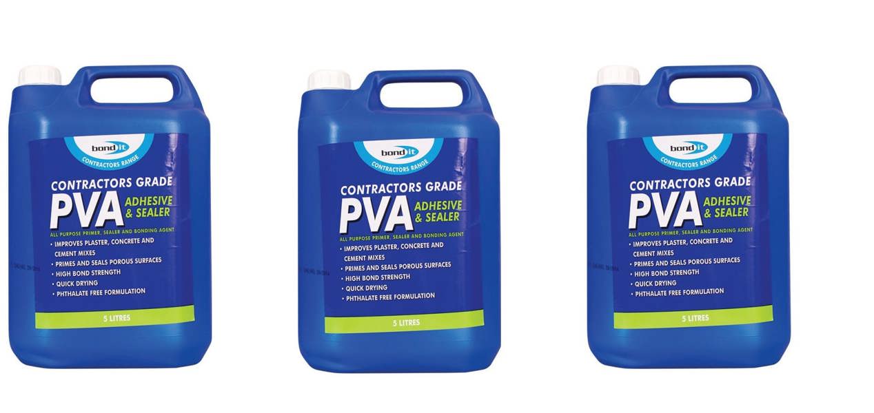 Bond It Contractors Grade PVA Adhesive Sealer 5L