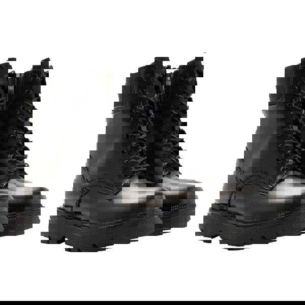 Hugo Boss Mens Jacob Leather Ankle Boots - Black