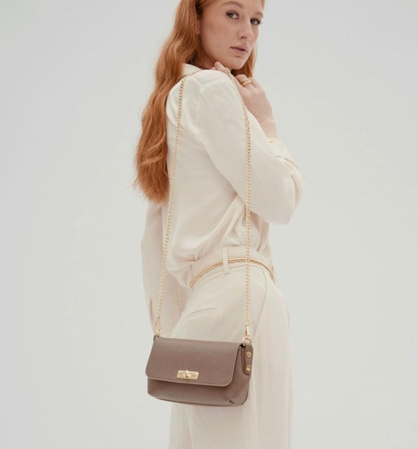 Apatchy London The Maisie Mink Leather Bag