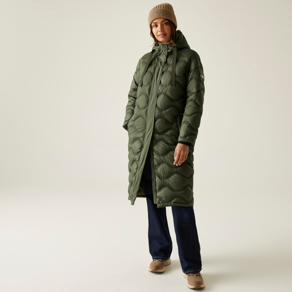 Regatta Womens Embrie Quilted Jacket - Dark Khaki