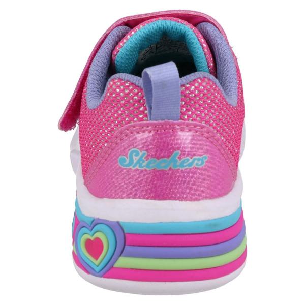 Skechers Girls Skechers Light Up Trainers Shimmer Spells 302304