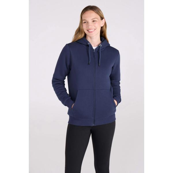 Mountain Warehouse Womens/Ladies Dalton Sherpa Lined Full Zip Hoodie - Navy