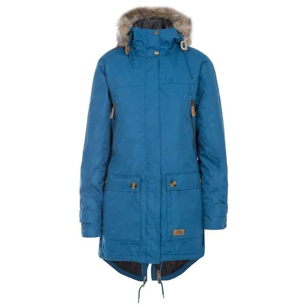 Trespass Womens/Ladies Clea Waterproof Parka - Indigo