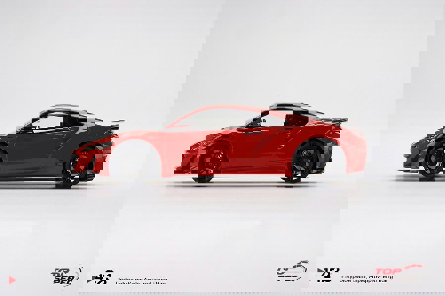 TSM Honda NSX Type S 2022 130R Curva Red 1:18 TSM TS0423