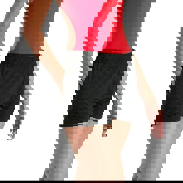 Black Speedo womens essential watershort with elastic waist and pockets