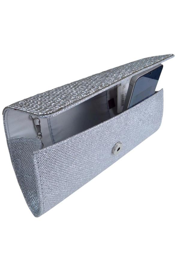 Paulo Due Diamante Tube Clutch Bag