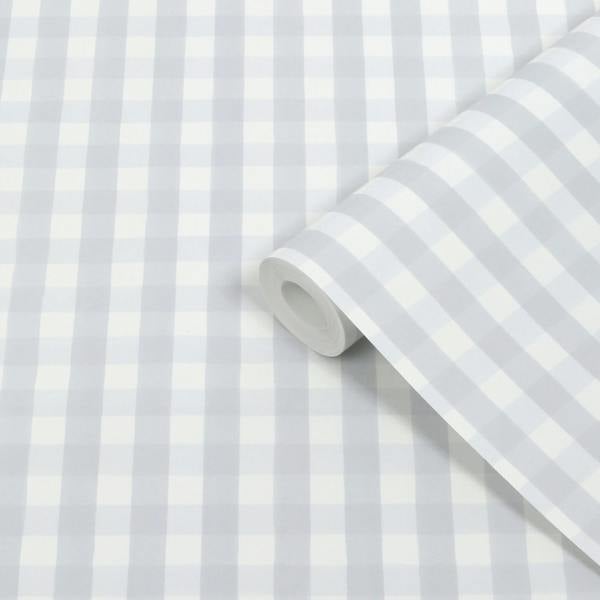 Superfresco Easy Hattie Gingham Duckegg Wallpaper