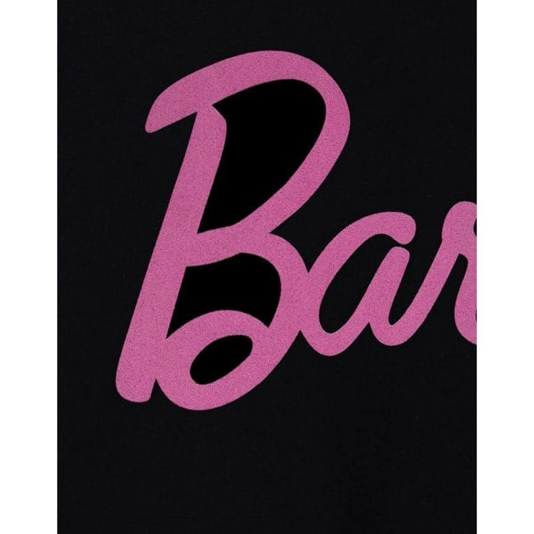 Barbie Womens Classic Logo Short-Sleeved T-Shirt - Black