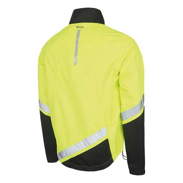 WOWOW Mens Ladies Fuji Rain Hi Vis Waterproof Cycling Yellow Jacket