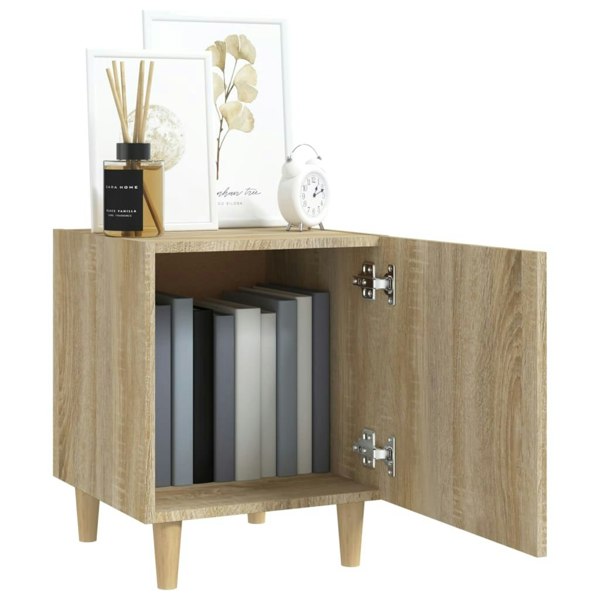 Berkfield Bedside Cabinets 2 pcs Sonoma Oak Engineered Wood