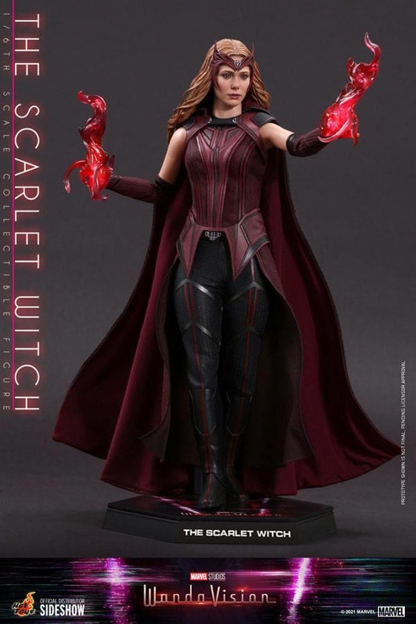 Hot Toys The Scarlet Witch WandaVision Action Figure 1:6 Scale Hot Toys 907935