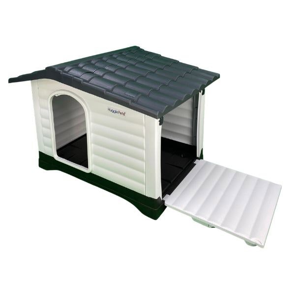 HugglePets Plastic Dog Kennel with Base (424)