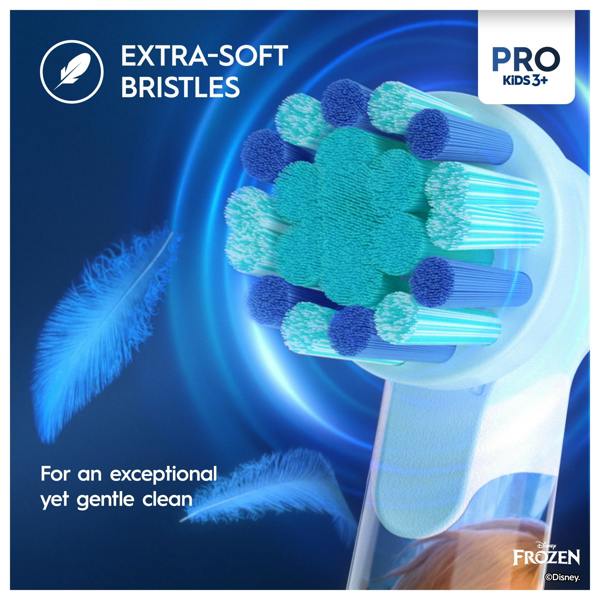 Oral-B Pro Kids Frozen Electric Toothbrush Designed By Braun
