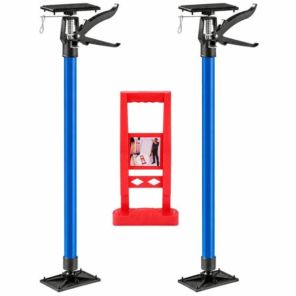 ATEK 2 Pack Adjustable Plasterboard Support Props 115-290cm Telescopic Drywall Supports