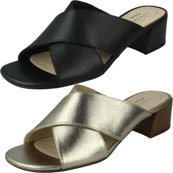 Clarks Ladies Clarks Casual Backless Sandals Caroleigh Erin