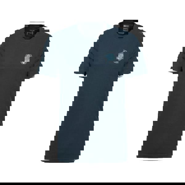 Mountain Warehouse Mens Ben Nevis Tree Ring Organic T-Shirt - Dark Blue - 