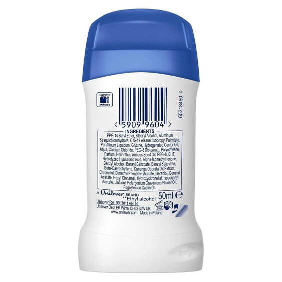 Dove Original Anti-Perspirant Deo Stick 50ml 12 Pack, 72H Sweat Protection