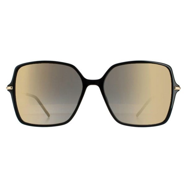Hugo Boss Sunglasses BOSS 1271/S 807 FQ Black Grey Gradient Gold Mirror