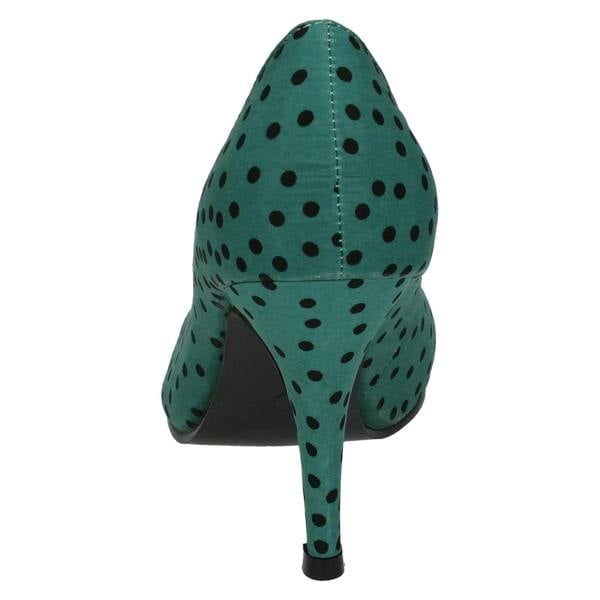 Anne Michelle Ladies Anne Michelle Polka Dot Court Shoes