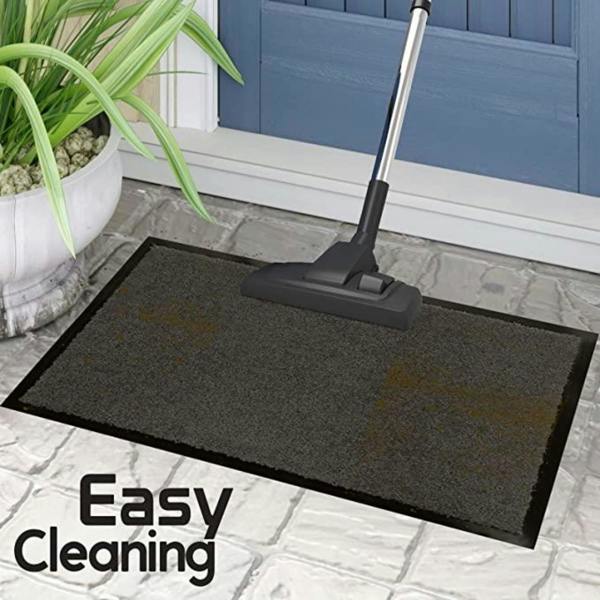 Dyzi ARRAN Heavy Duty Rubber Barrier Door Mat 90 x 150cm Anthracite