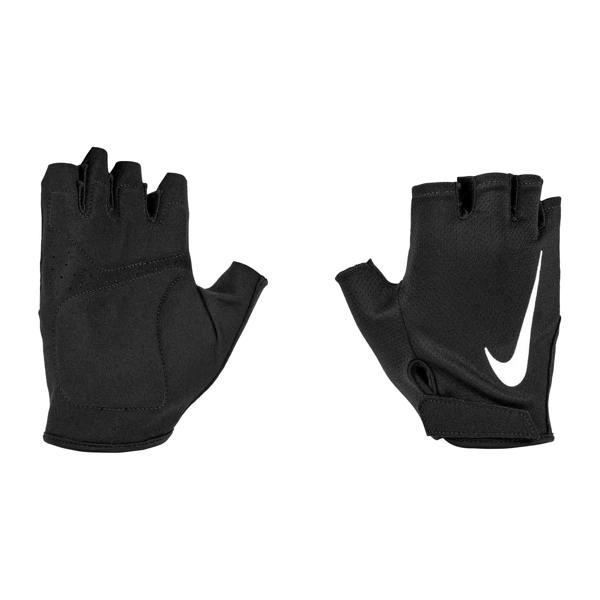 Nike Unisex Adult Essential Gym Weightlifting Gloves - Black/White - 