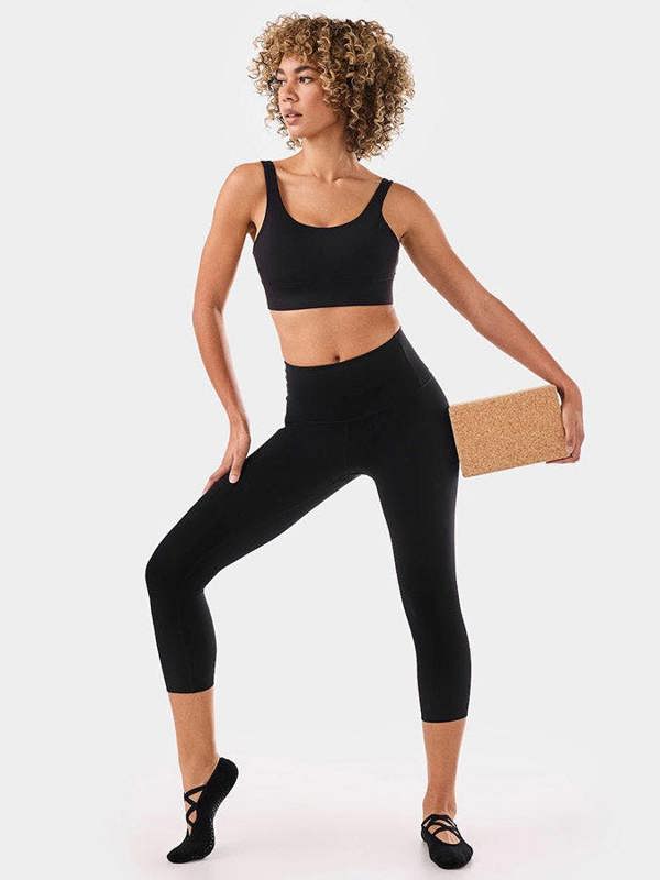 Tavi High Waisted Women's Crop Tight Leggings