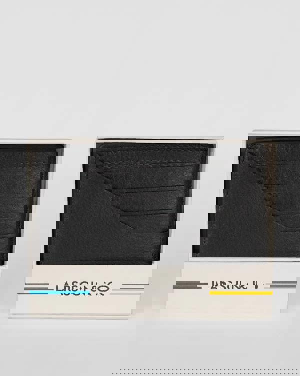 Larsson & Co Leather Card Holder With Painted Edge