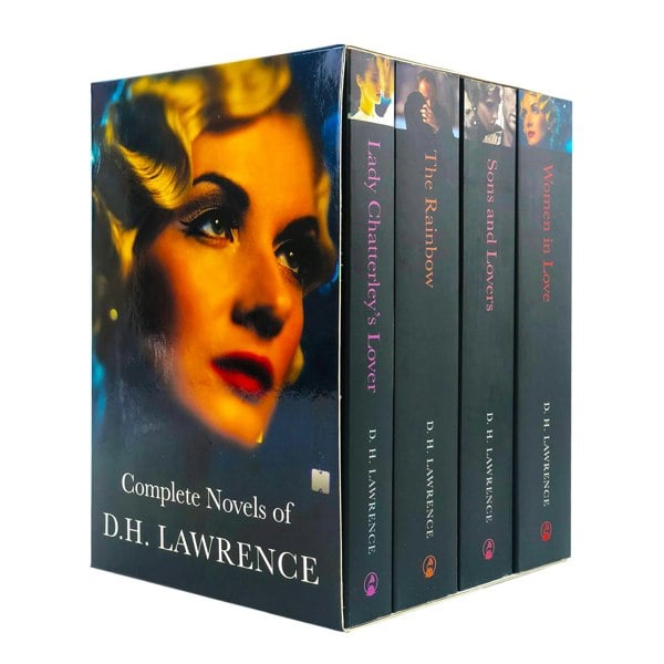 The Complete Novels of D.H. Lawrence 4 Book Set Women in Love, Lady Chatterley's Lover & more